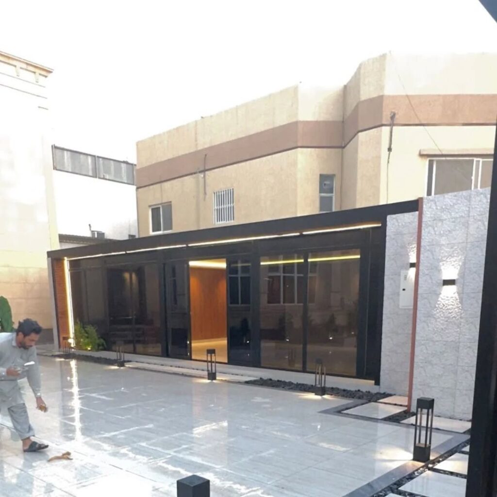 ملاحق خارجية للأحواش في الدمام | بناء أحدث تصاميم الملاحق بجودة عالية وأسعار تنافسية