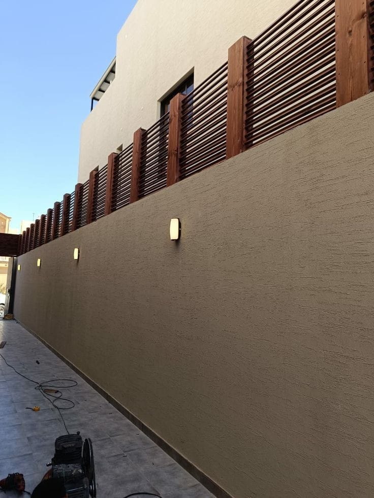 سواتر خشبية للفلل والمنازل في الدمام – تصميم عصري