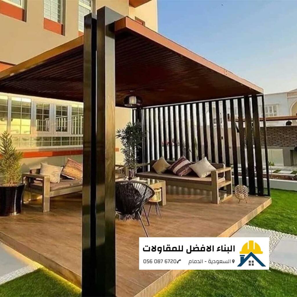 مظلات حديد